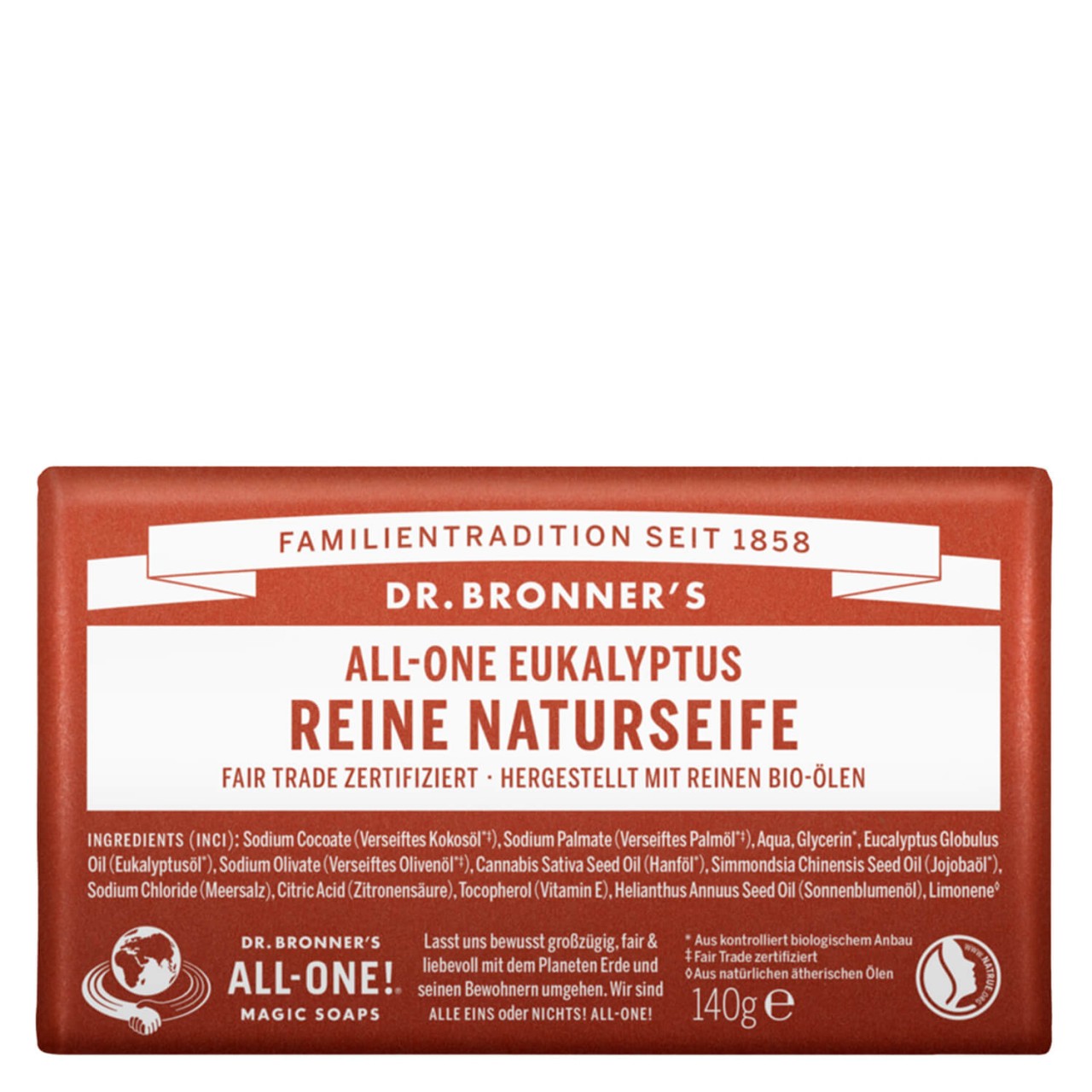 DR. BRONNER'S - Naturseife Eukalyptus von DR. BRONNER'S