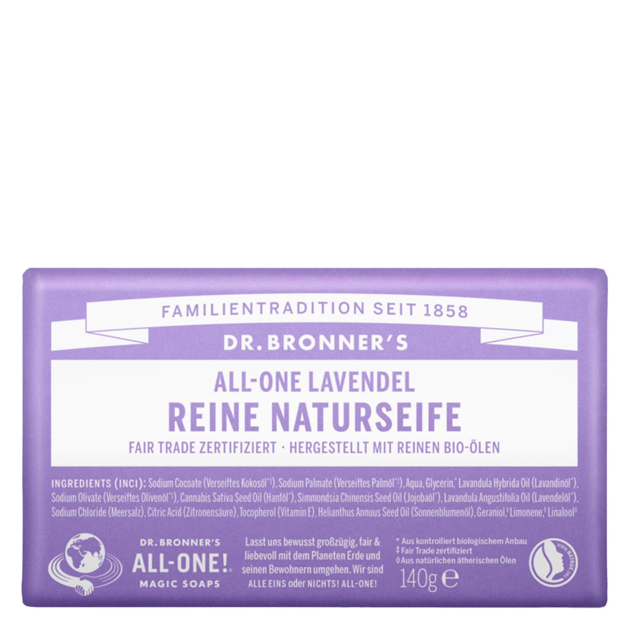 DR. BRONNER'S - Naturseife Lavender von DR. BRONNER'S