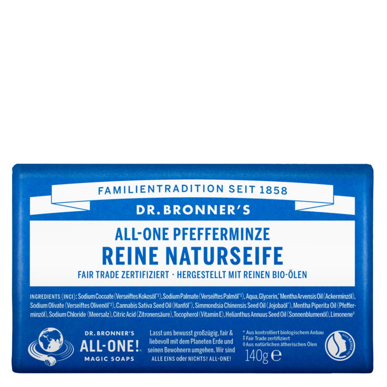 DR. BRONNER'S - Naturseife Peppermint von DR. BRONNER'S