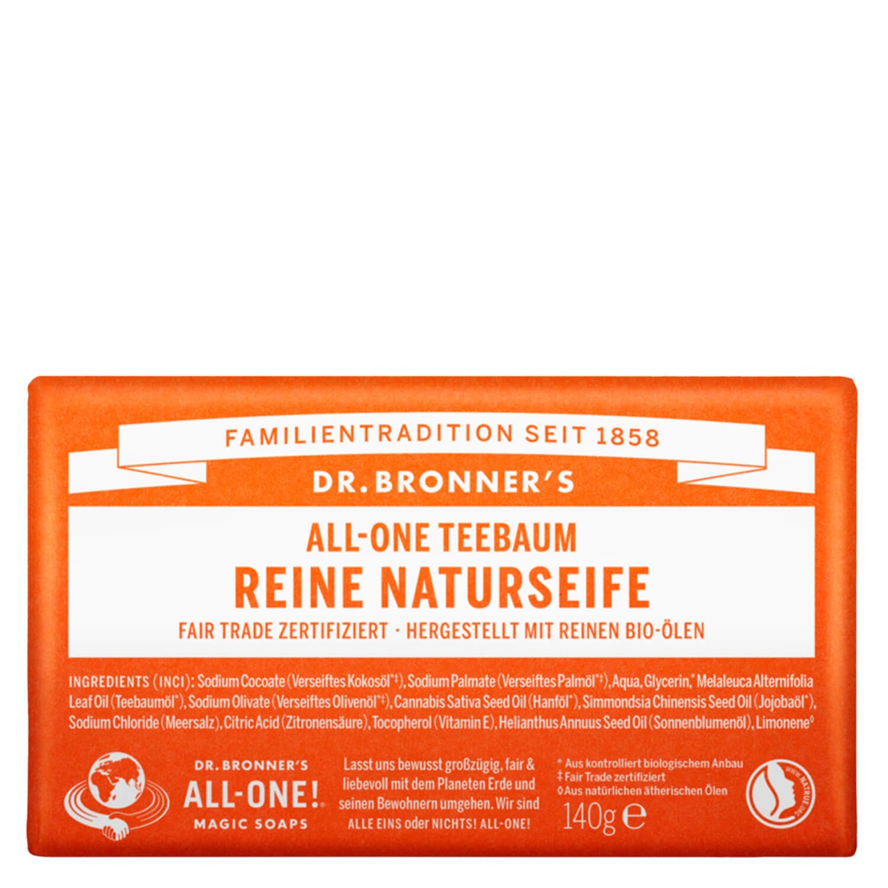 DR. BRONNER'S - Naturseife Teatree von DR. BRONNER'S