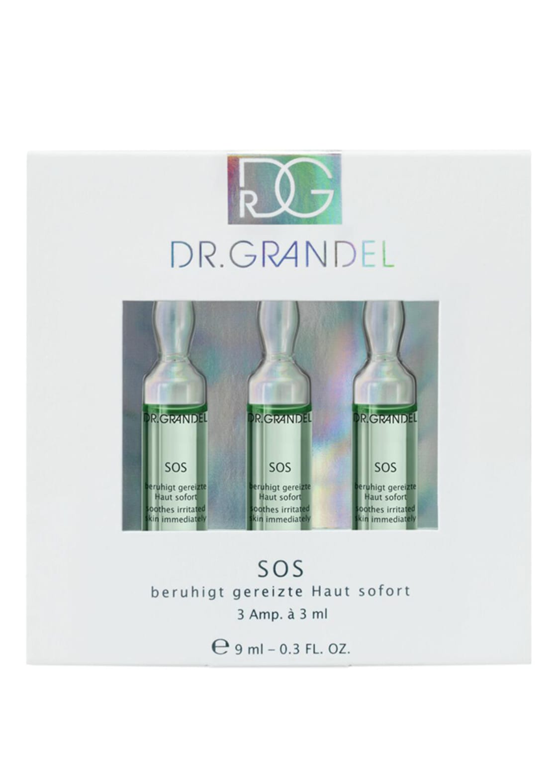 Dr. Grandel Ampoules - Sos Beruhigende Wirkstoffampulle 9 ml von DR. GRANDEL