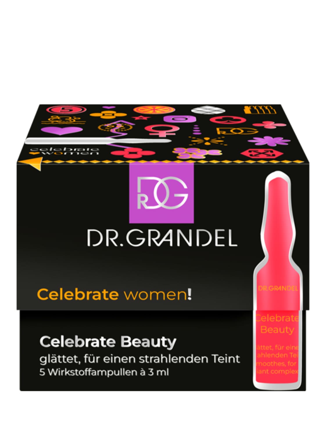 Dr. Grandel Ampulle Celebrate Beauty Wirkstoffampulle (5 x 3ml) 15 ml von DR. GRANDEL