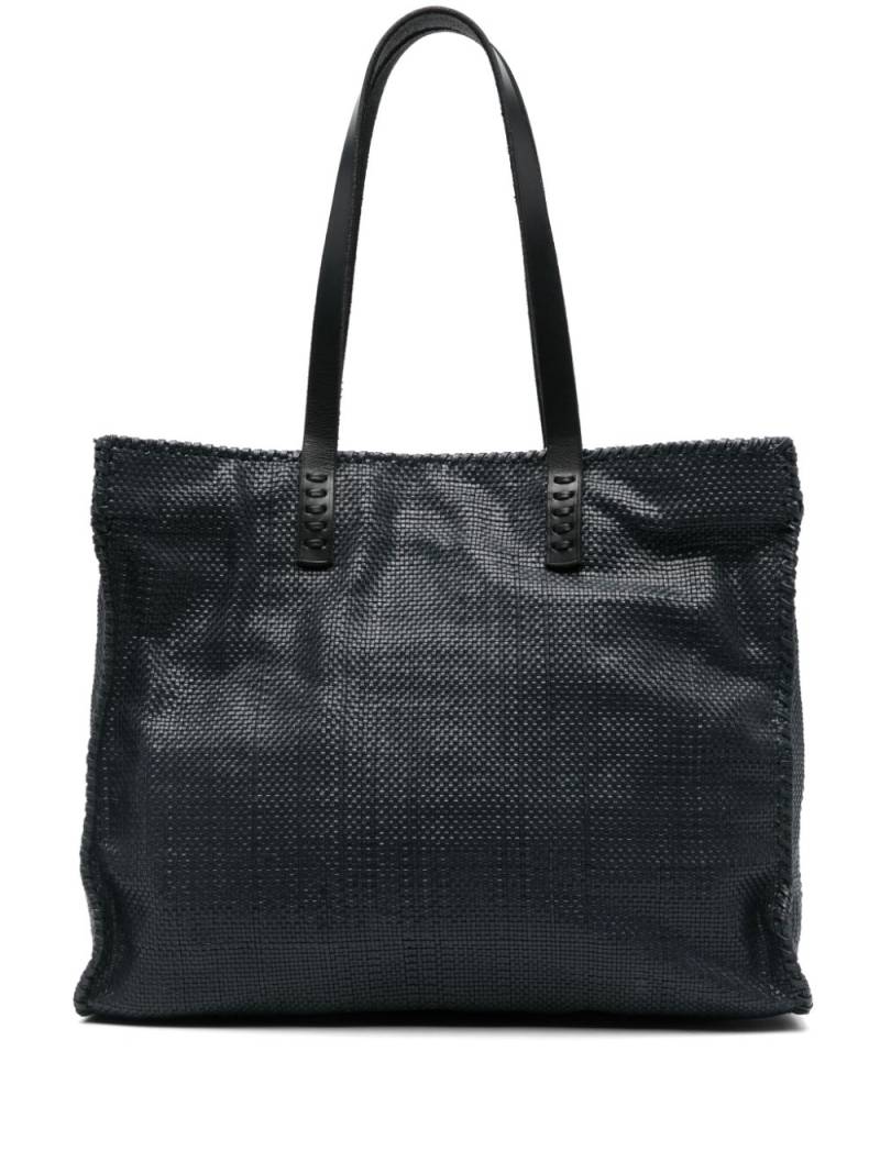 DRAGON DIFFUSION Check tote bag - Blue von DRAGON DIFFUSION