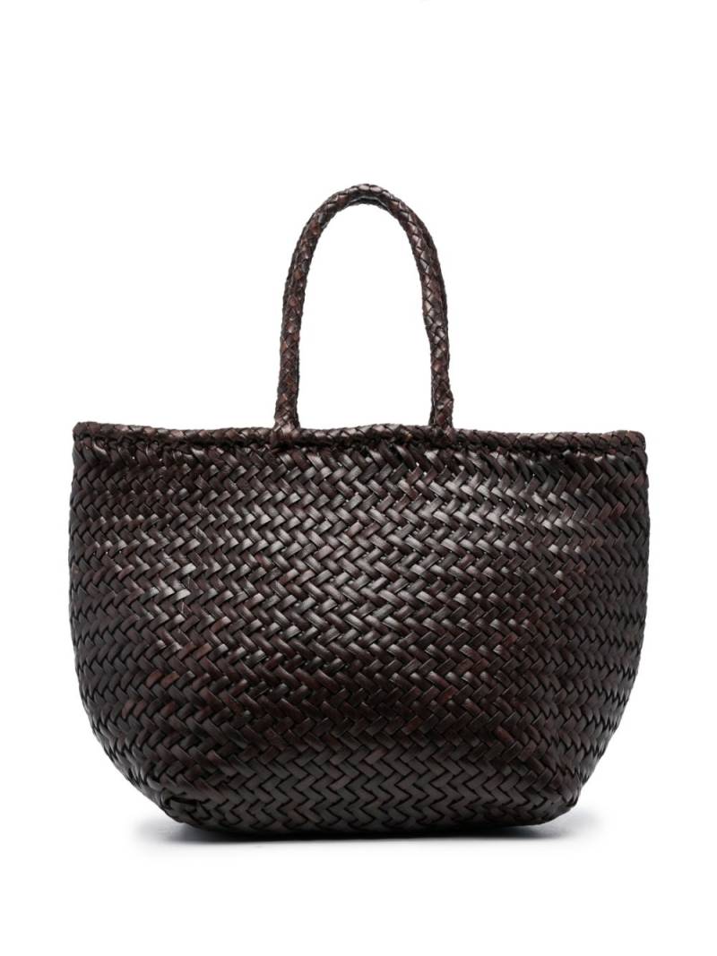 DRAGON DIFFUSION Grace Basket Small tote bag - Brown von DRAGON DIFFUSION