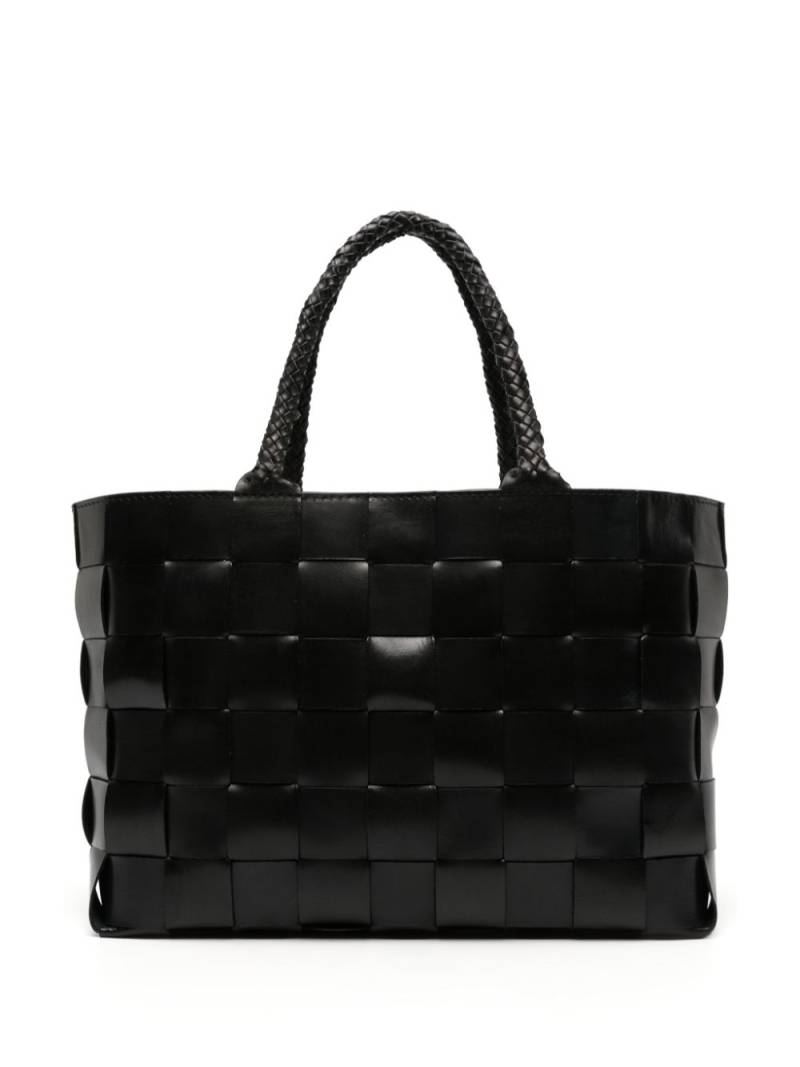 DRAGON DIFFUSION Japan interwoven leather tote bag - Black von DRAGON DIFFUSION