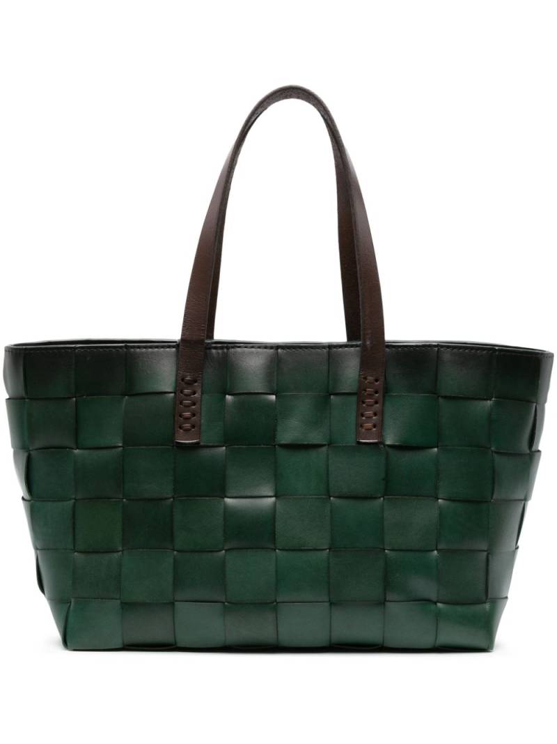 DRAGON DIFFUSION Japan leather tote bag - Green von DRAGON DIFFUSION