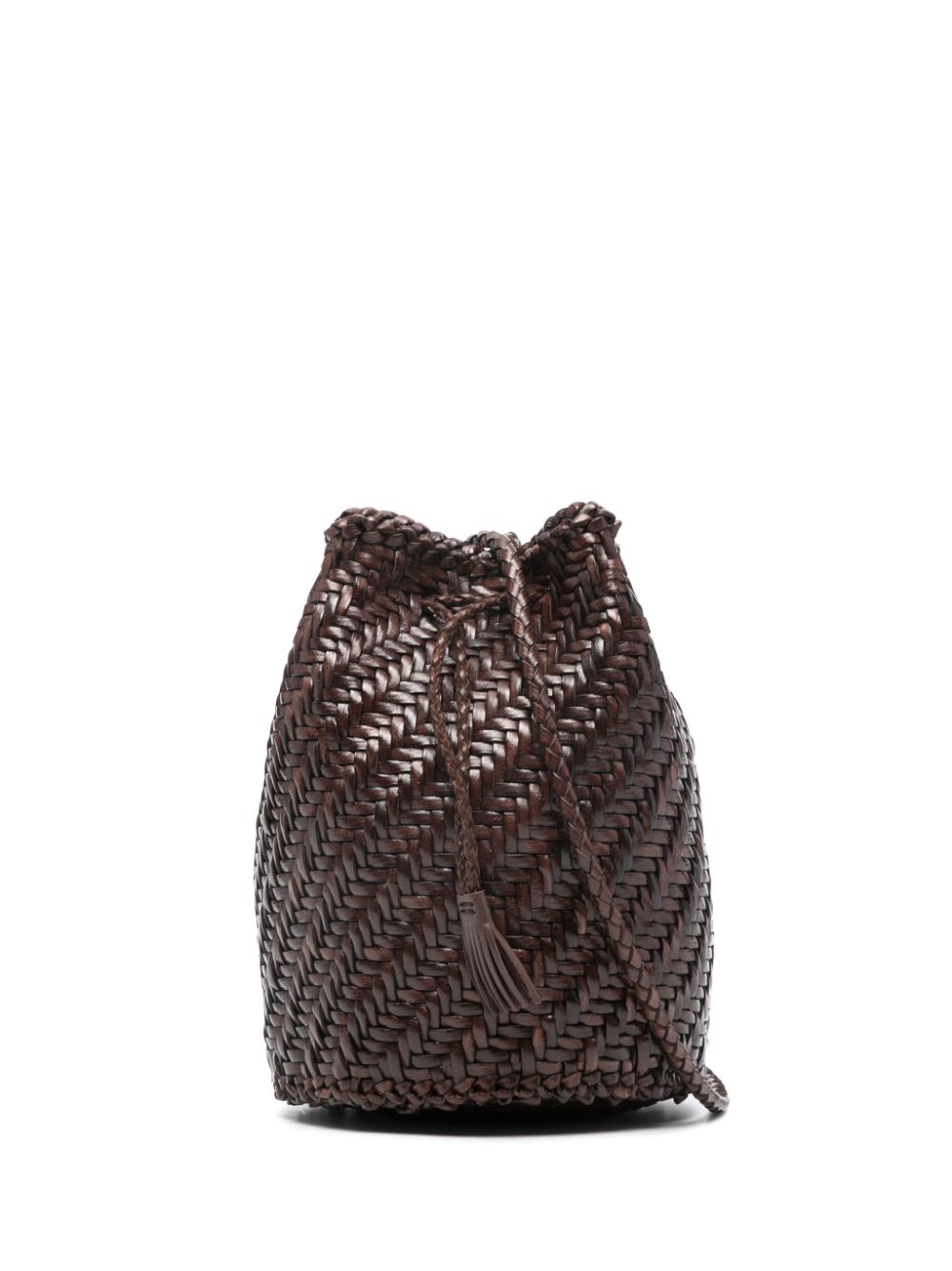 DRAGON DIFFUSION Pompom Double Jump bucket bag - Brown von DRAGON DIFFUSION