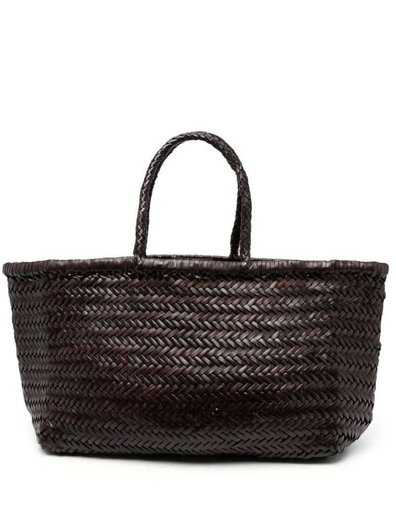 DRAGON DIFFUSION Triple Jump interwoven-design tote bag - Brown von DRAGON DIFFUSION