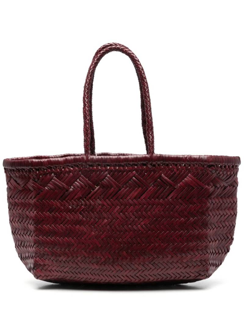 DRAGON DIFFUSION big Bamboo Triple Jump tote bag - Red von DRAGON DIFFUSION