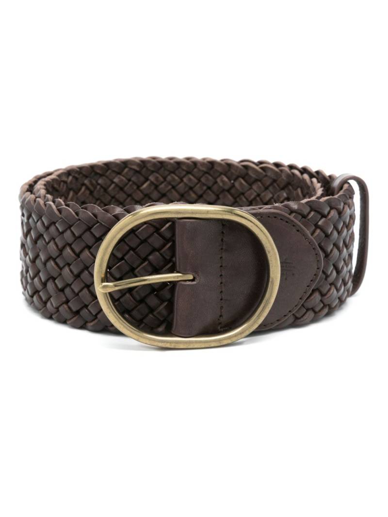 DRAGON DIFFUSION interwoven belt - Brown von DRAGON DIFFUSION