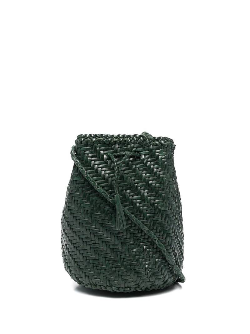 DRAGON DIFFUSION interwoven-design bucket bag - Green von DRAGON DIFFUSION