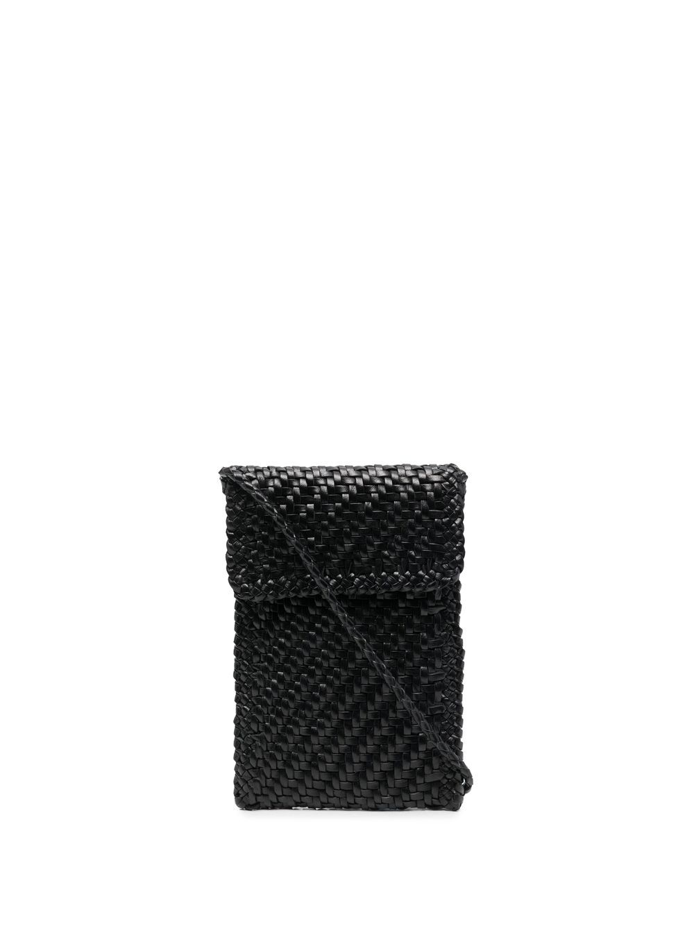 DRAGON DIFFUSION interwoven-design phone-case bag - Black von DRAGON DIFFUSION