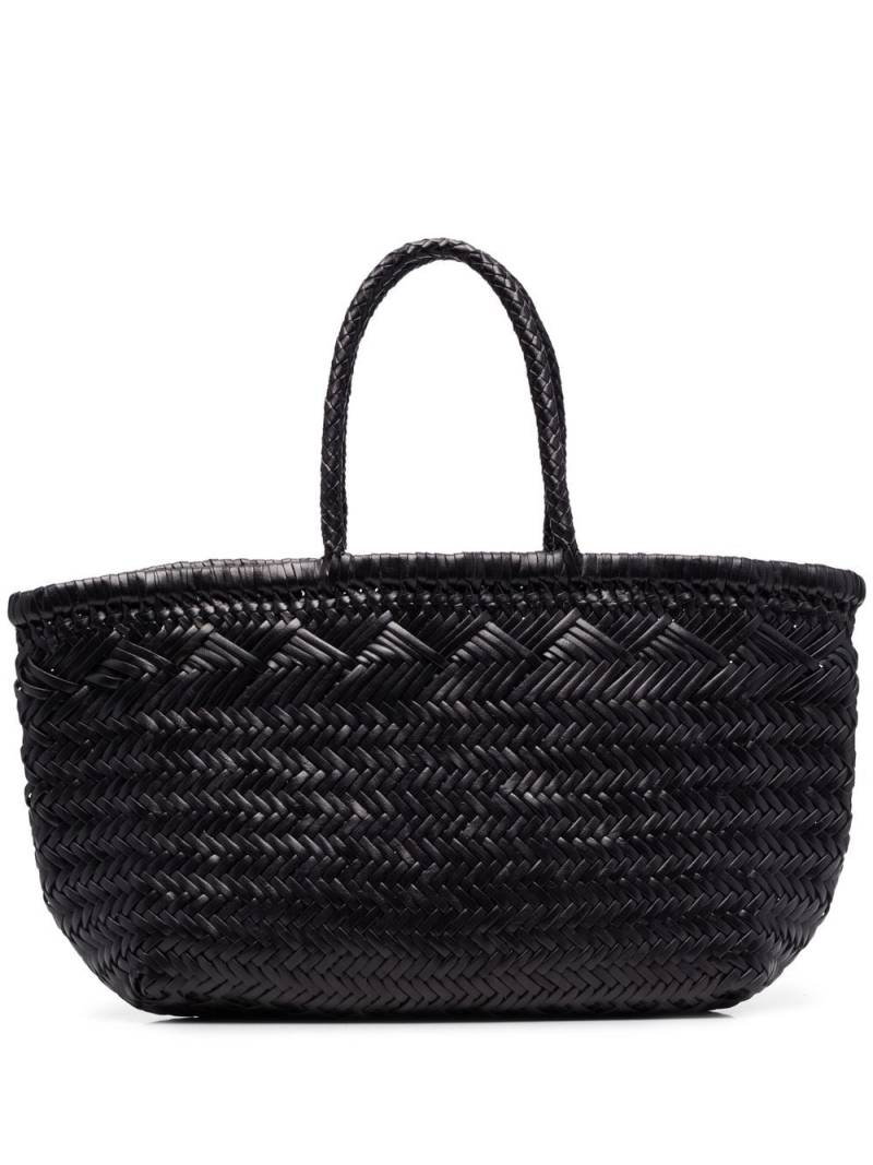 DRAGON DIFFUSION interwoven leather tote bag - Black von DRAGON DIFFUSION