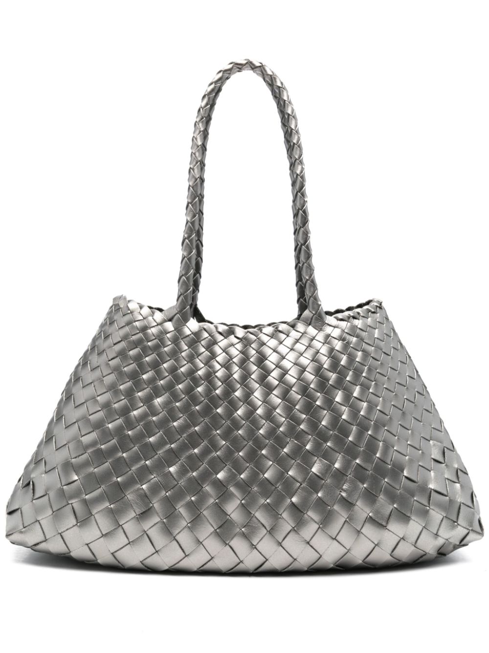 DRAGON DIFFUSION large Santa Croce tote bag - Silver von DRAGON DIFFUSION