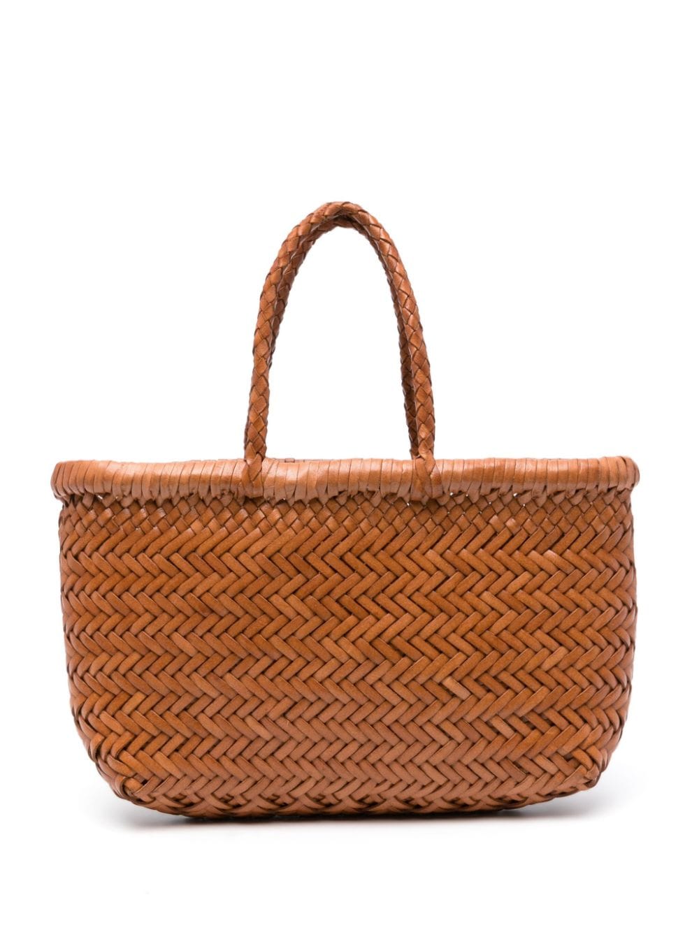 DRAGON DIFFUSION mini Nantucket interwoven tote bag - Brown von DRAGON DIFFUSION