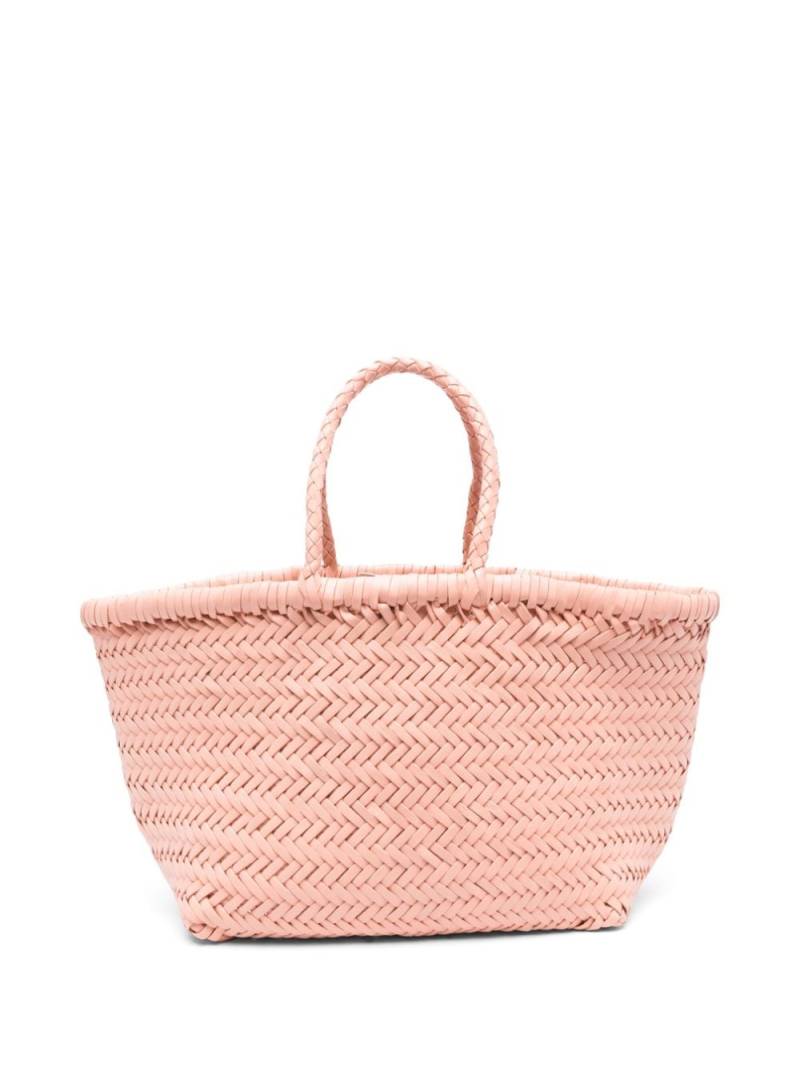 DRAGON DIFFUSION small Triple Jump woven tote bag - Pink von DRAGON DIFFUSION