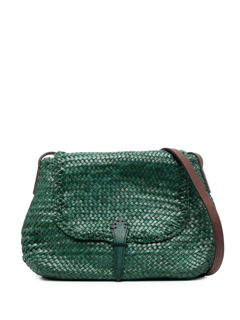 DRAGON DIFFUSION woven leather satchel bag - Green von DRAGON DIFFUSION