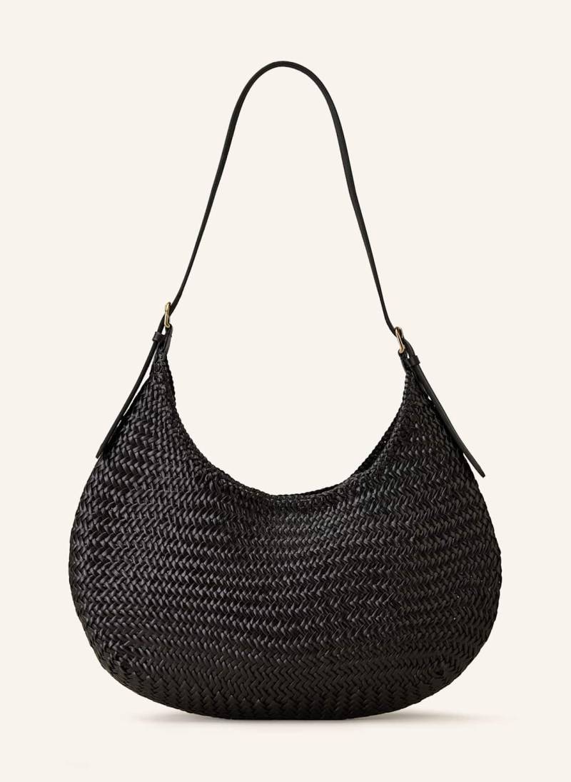 Dragon Diffusion Hobo-Bag Luna Piena Large schwarz von DRAGON DIFFUSION