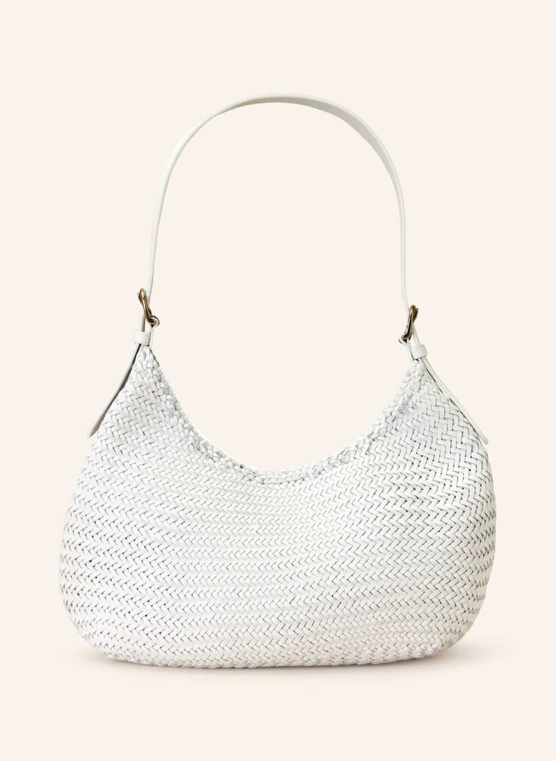 Dragon Diffusion Hogo-Bag Luna Mezza Medium weiss von DRAGON DIFFUSION