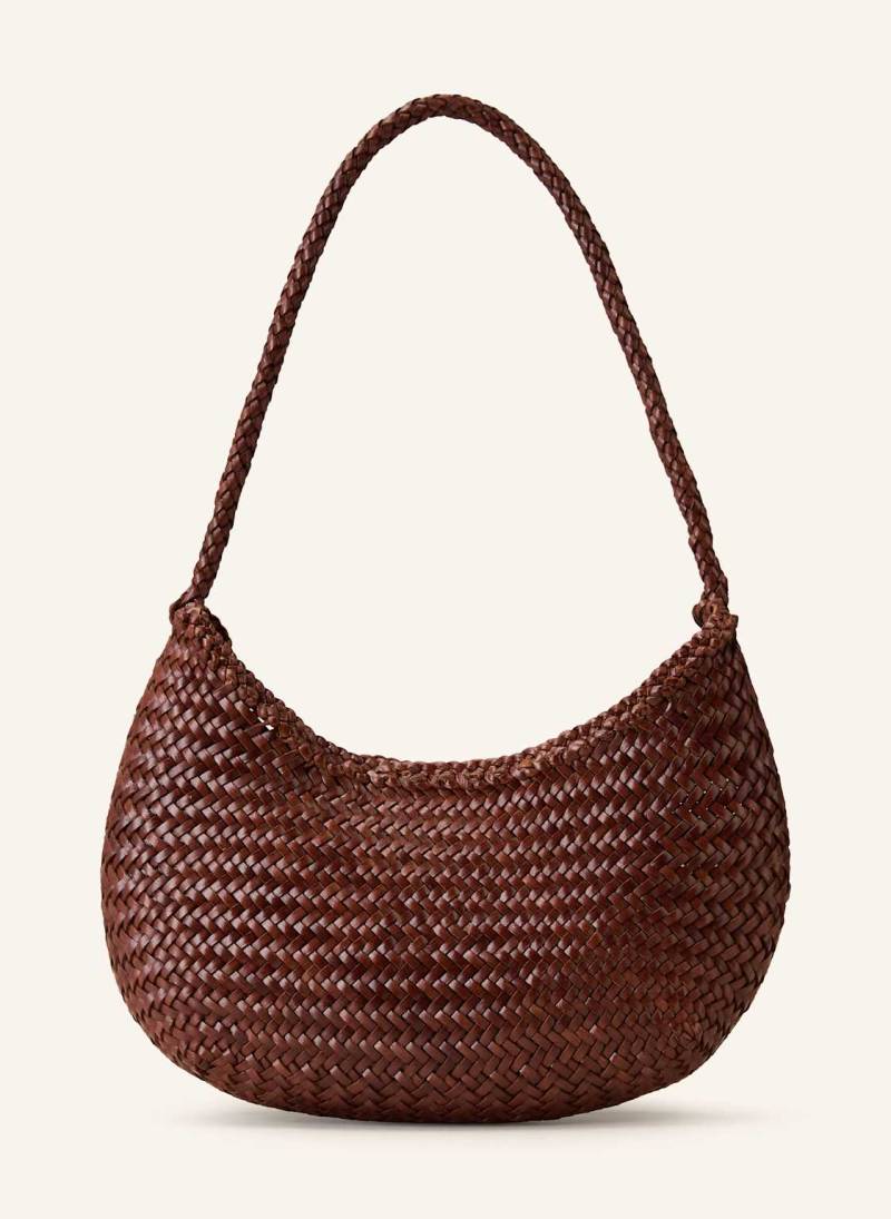 Dragon Diffusion Schultertasche Nova Luna braun von DRAGON DIFFUSION