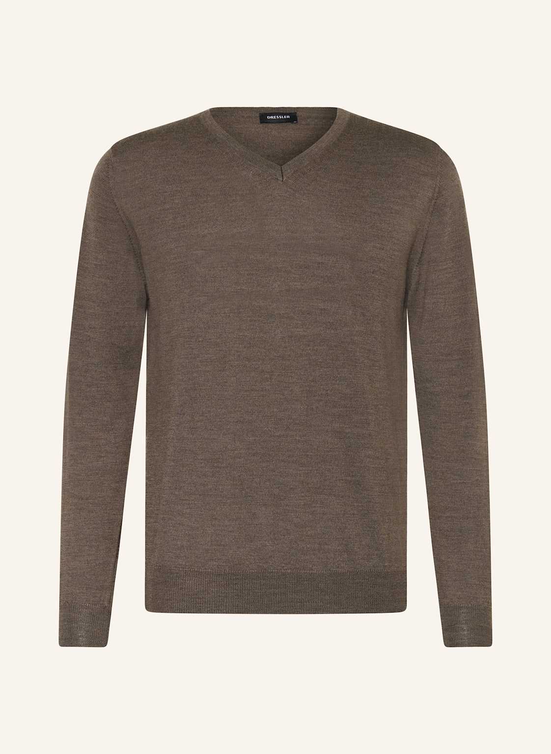 Dressler Pullover braun von DRESSLER