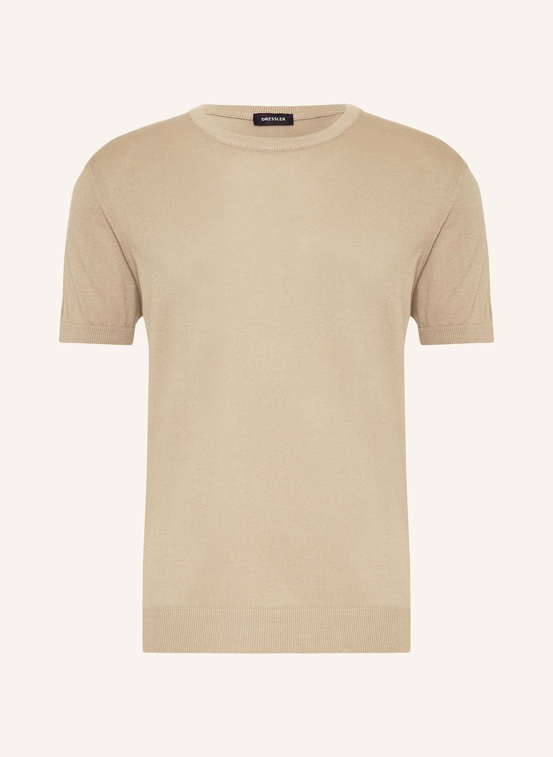 Dressler Strickshirt beige von DRESSLER