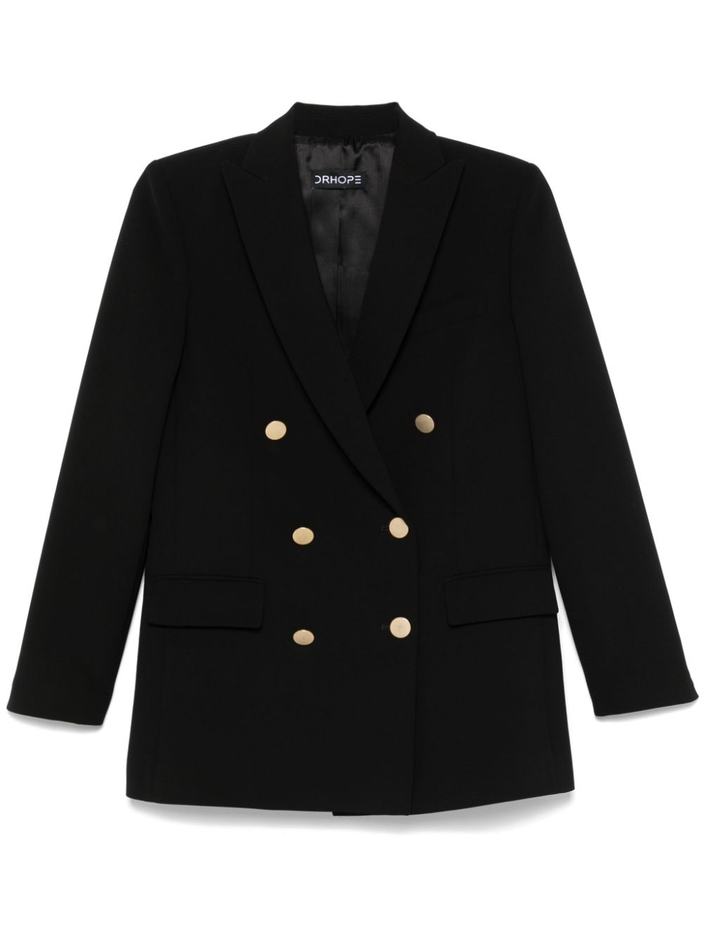 DRHOPE double-breasted blazer - Black von DRHOPE