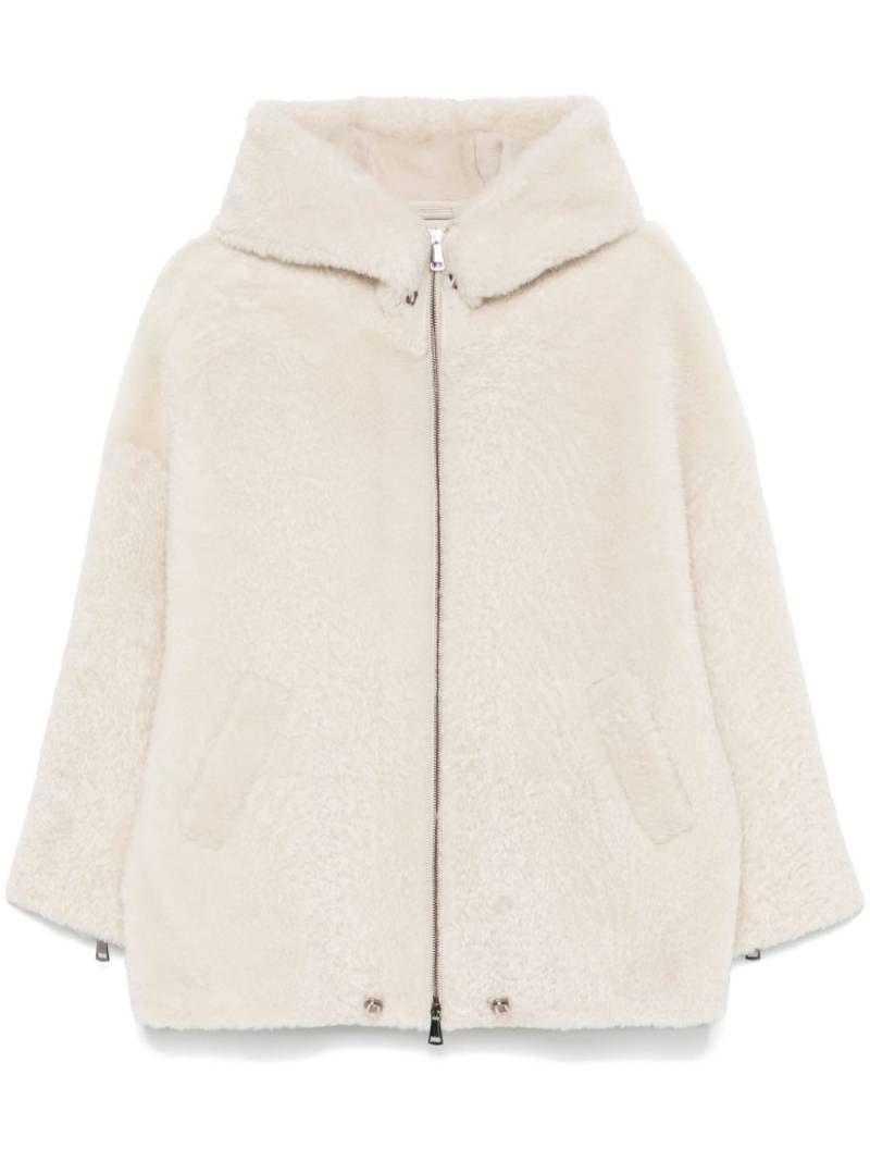 DRHOPE shearling jacket - Neutrals von DRHOPE