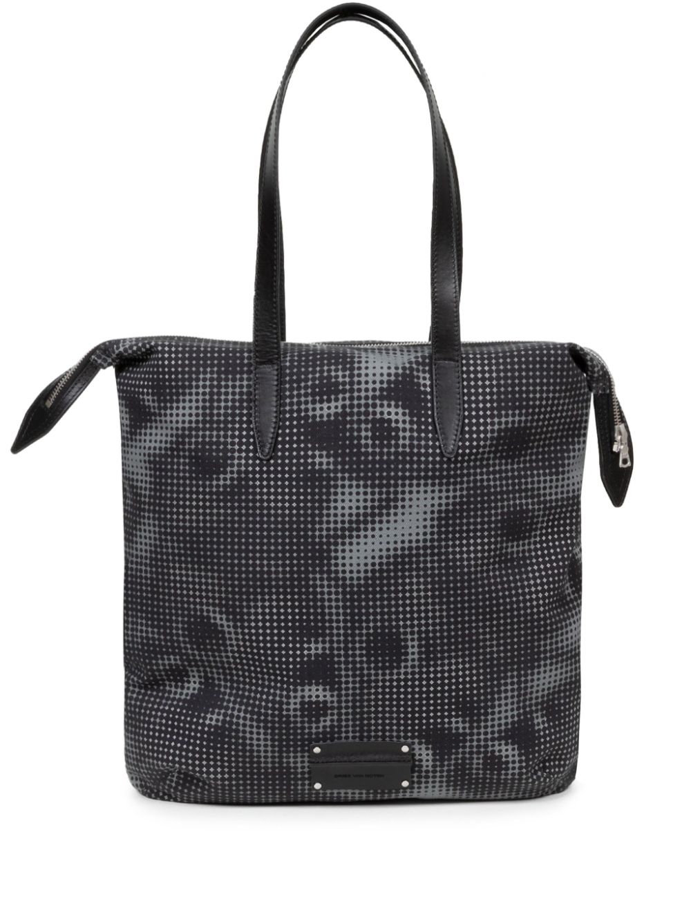 DRIES VAN NOTEN abstract-print tote bag - Grey von DRIES VAN NOTEN