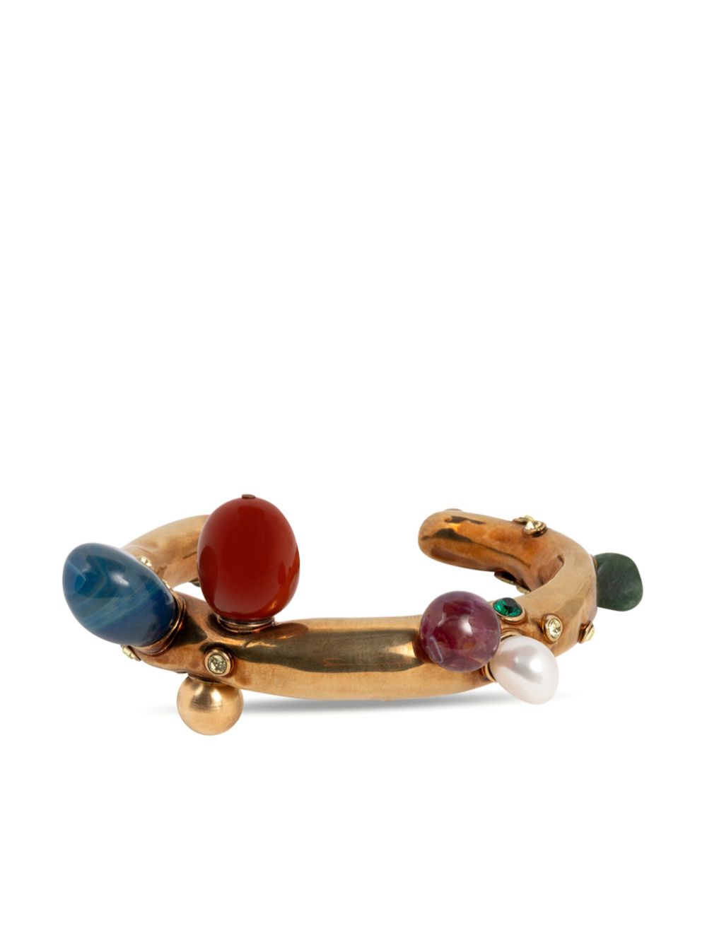 DRIES VAN NOTEN beaded cuff bracelet - Gold von DRIES VAN NOTEN