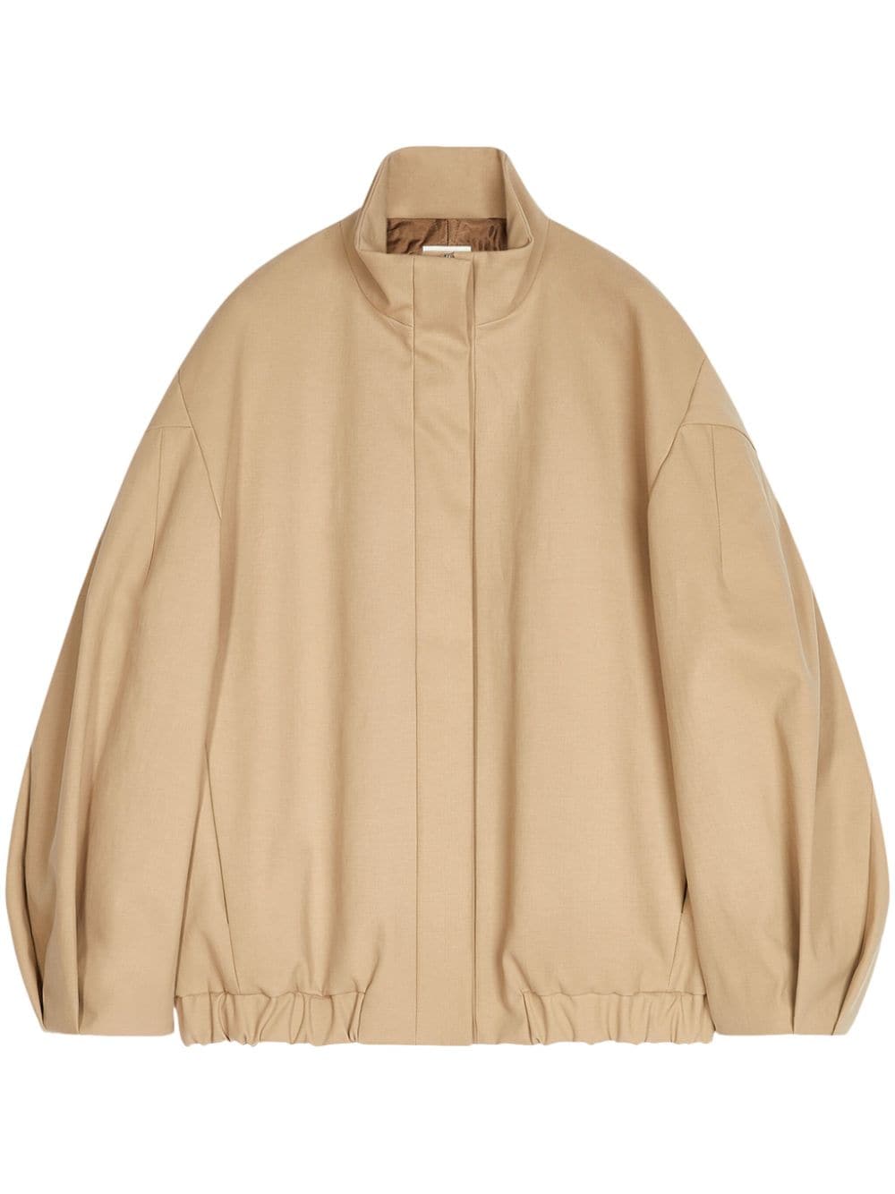 DRIES VAN NOTEN cotton bomber jacket - Neutrals von DRIES VAN NOTEN