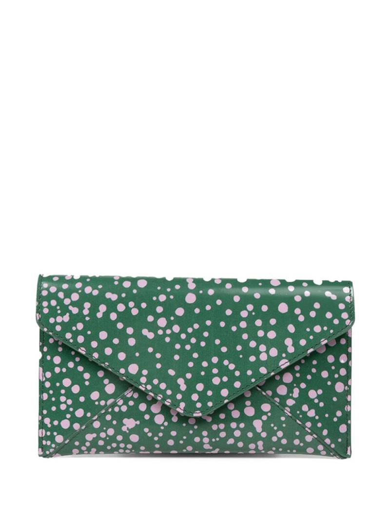 DRIES VAN NOTEN envelope polka dot print wallet - Green von DRIES VAN NOTEN