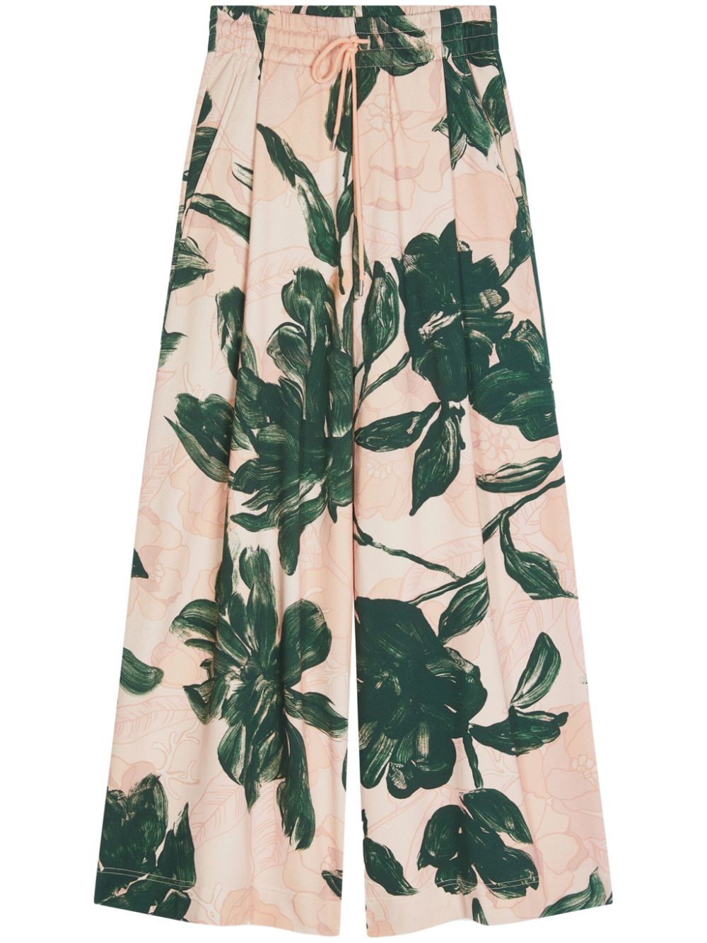 DRIES VAN NOTEN floral-print track pants - Neutrals von DRIES VAN NOTEN