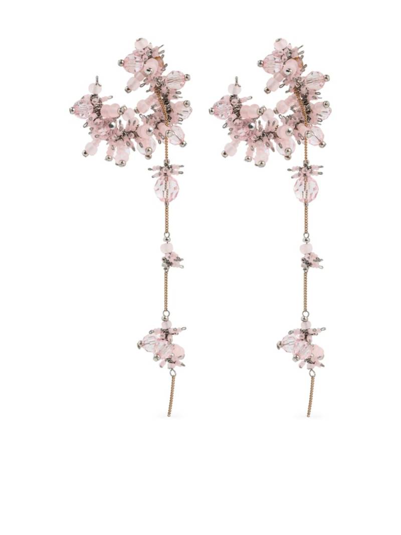 DRIES VAN NOTEN glass drop earrings - Pink von DRIES VAN NOTEN