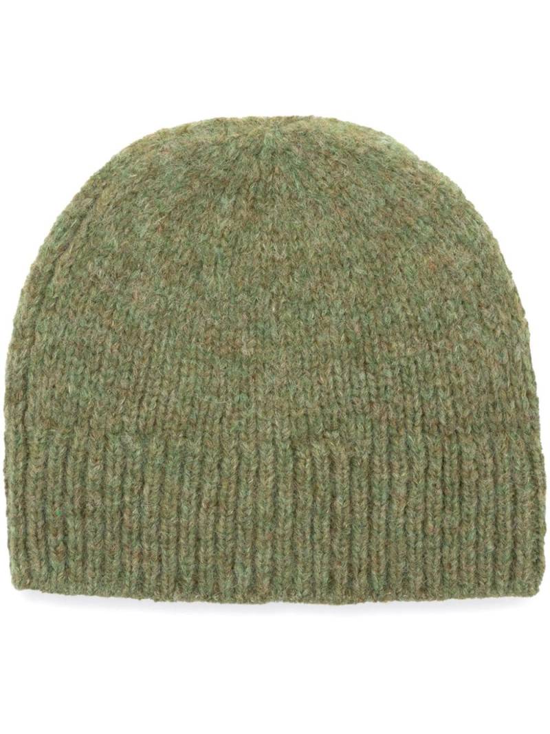 DRIES VAN NOTEN knitted wool beanie - Green von DRIES VAN NOTEN