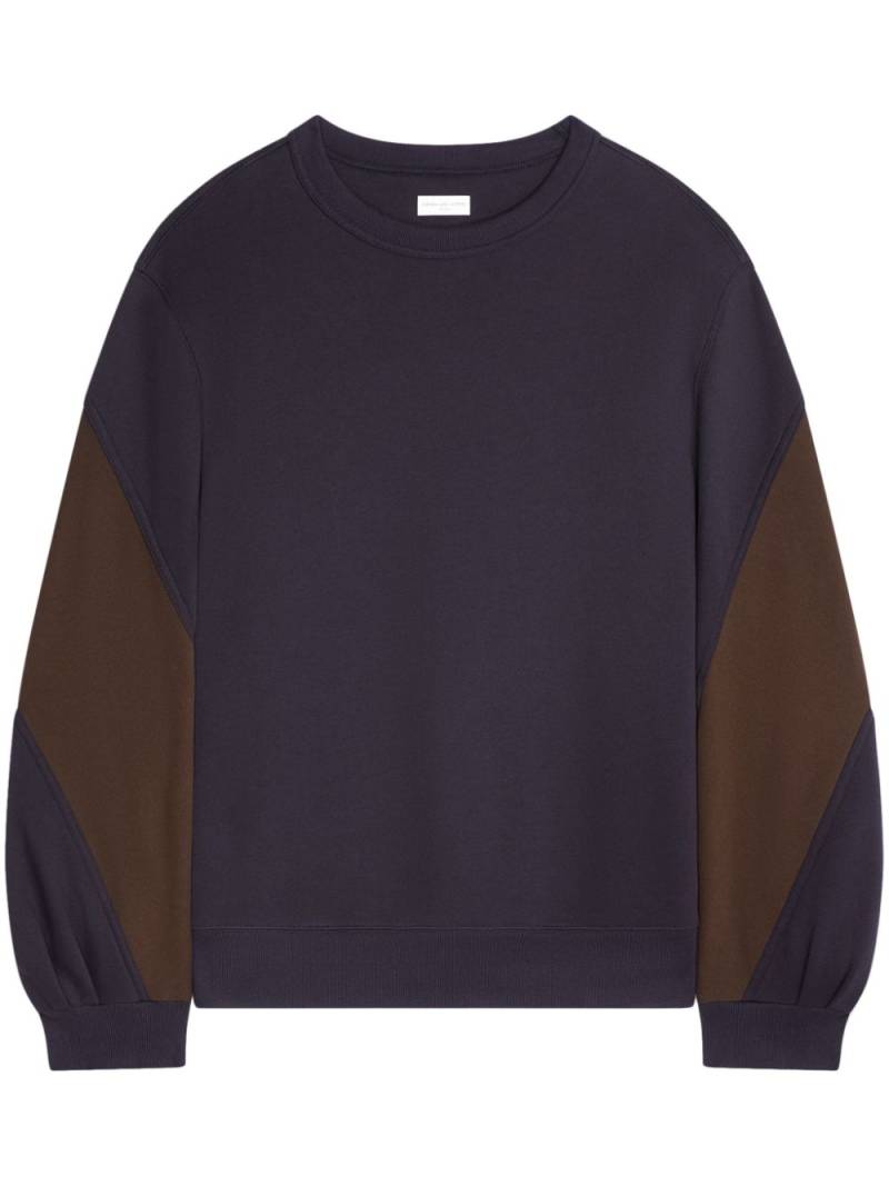 DRIES VAN NOTEN loose-fit sweatshirt - Blue von DRIES VAN NOTEN