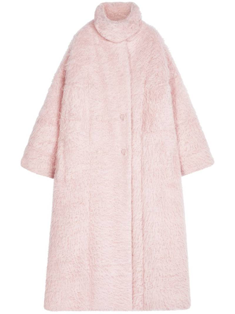 DRIES VAN NOTEN oversized coat - Pink von DRIES VAN NOTEN