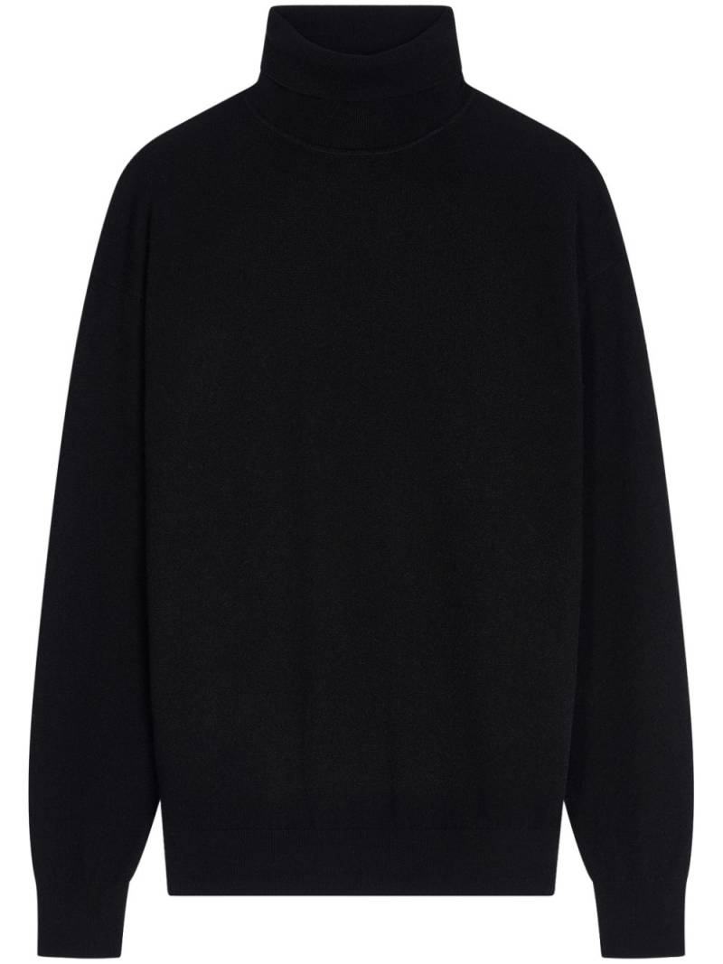 DRIES VAN NOTEN roll-neck cashmere jumper - Black von DRIES VAN NOTEN