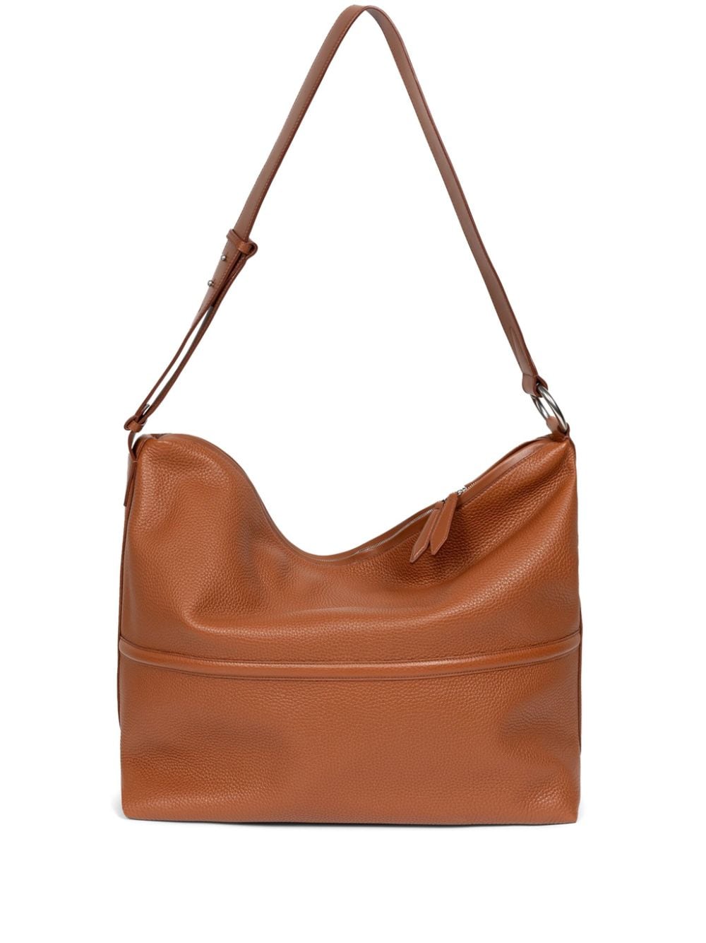 DRIES VAN NOTEN slouchy leather tote bag - Brown von DRIES VAN NOTEN