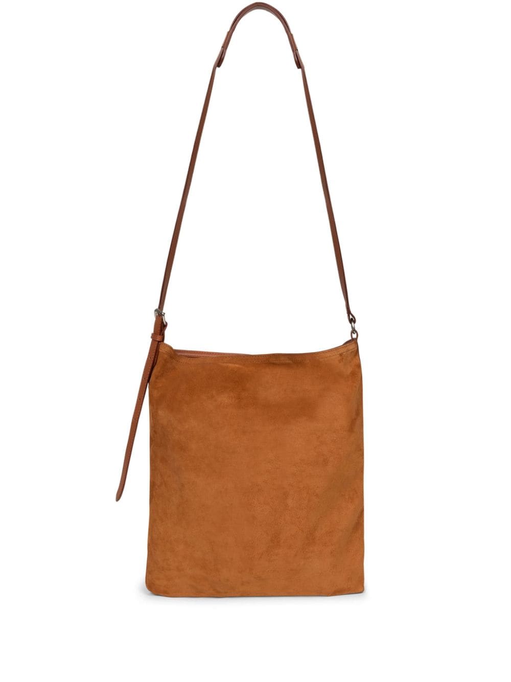 DRIES VAN NOTEN suede tote bag - Brown von DRIES VAN NOTEN