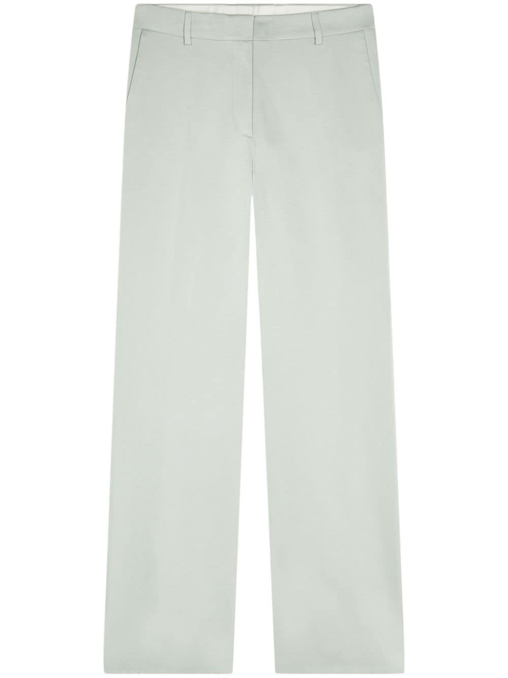 DRIES VAN NOTEN taffeta trousers - Green von DRIES VAN NOTEN