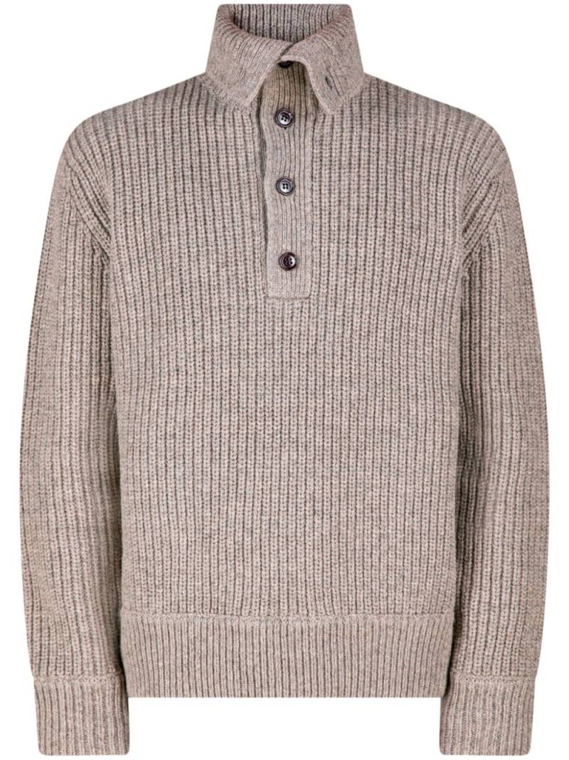 DRIES VAN NOTEN wool sweater - Grey von DRIES VAN NOTEN