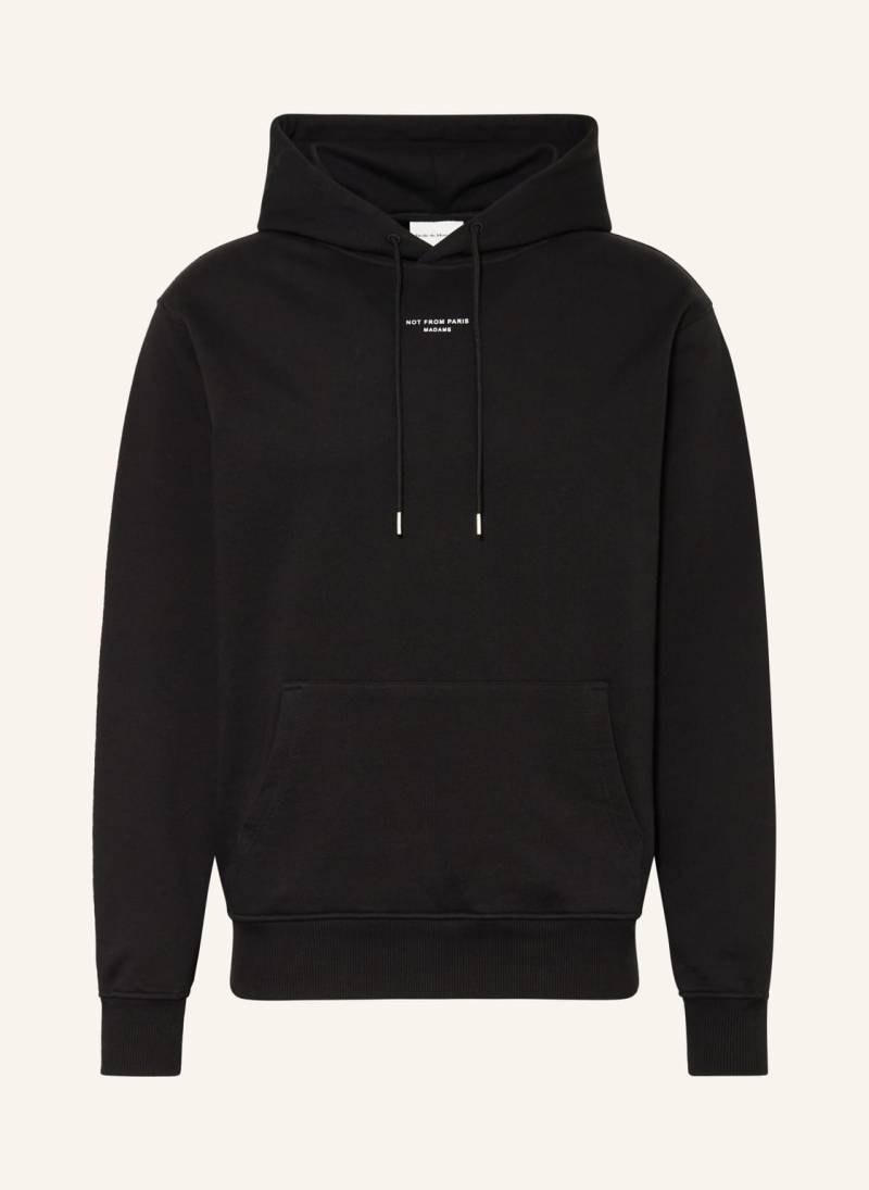 Drôle De Monsieur Hoodie schwarz von DRÔLE DE MONSIEUR