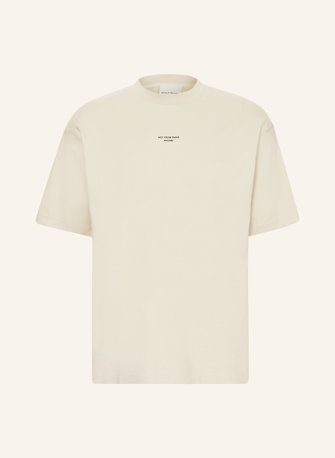 Drôle De Monsieur T-Shirt beige von DRÔLE DE MONSIEUR