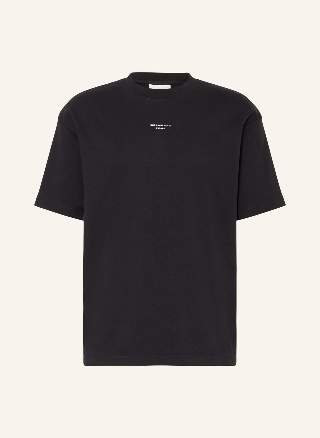 Drôle De Monsieur T-Shirt schwarz von DRÔLE DE MONSIEUR