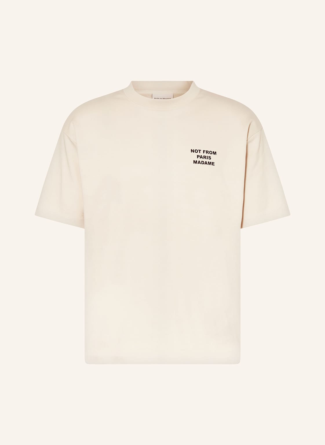 Drôle De Monsieur T-Shirt beige von DRÔLE DE MONSIEUR