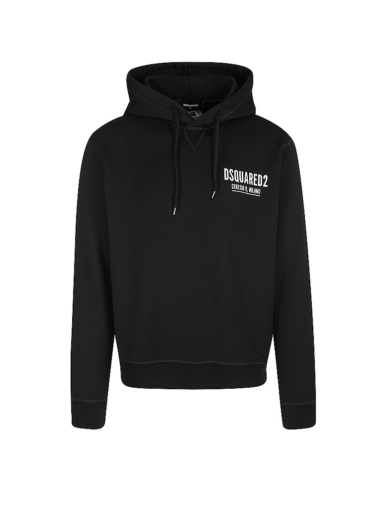 DSQUARED2 Kapuzensweater - Hoodie CERESI09 schwarz | M von Dsquared2