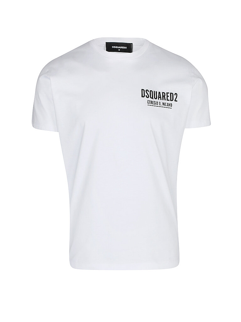 DSQUARED2 T-Shirt weiss | M von Dsquared2