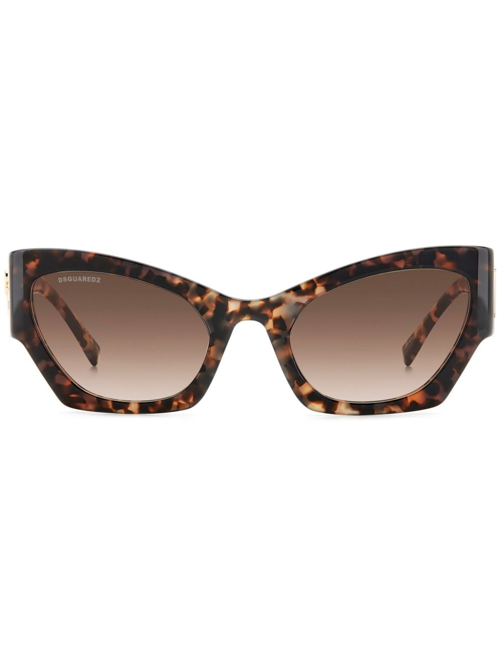 DSQUARED2 EYEWEAR tortoiseshell-effect sunglasses - Brown von DSQUARED2 EYEWEAR