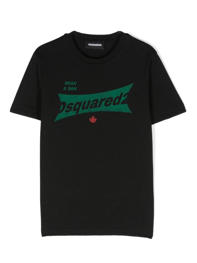 DSQUARED2 KIDS Dean & Dan T-shirt - Black von DSQUARED2 KIDS